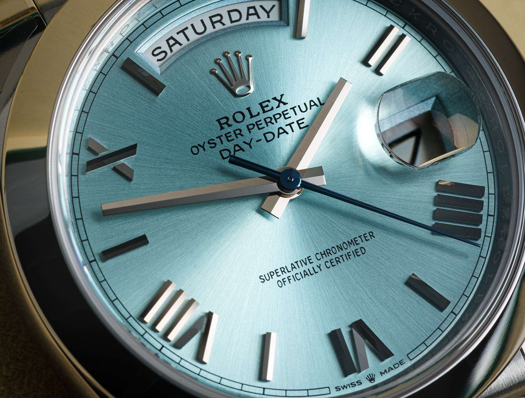 Rolex Day-Date Platinum at The Watch Club